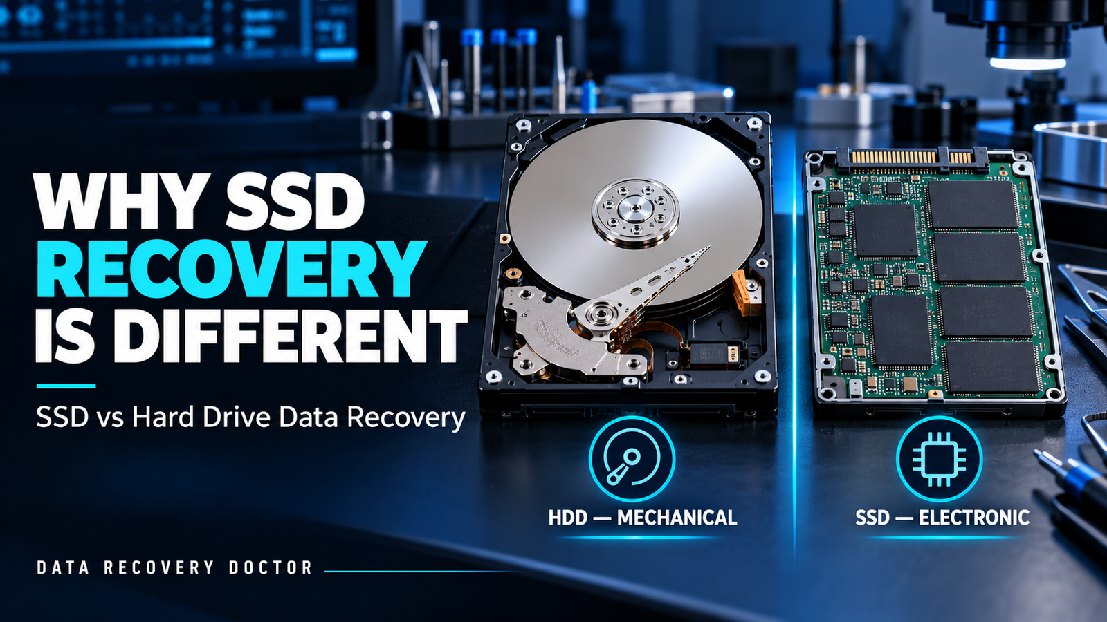 Why SSD Data Recovery Is Different From Hard Drive Recovery
